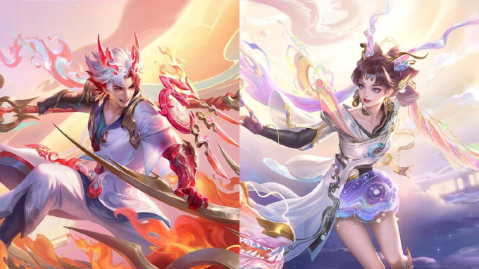 Hai trang phục Tết chuyển giao từ Vương Giả Vinh Diệu khiến các game thủ Liên Quân tiếc "đứt ruột" - Ảnh 2. Hai trang phục Tết chuyển giao từ Vương Giả Vinh Diệu khiến các game thủ Liên Quân tiếc "đứt ruột" - Ảnh 2.