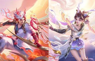 Hai trang phục Tết chuyển giao từ Vương Giả Vinh Diệu khiến các game thủ Liên Quân tiếc "đứt ruột" bijan va violet co skin tet song sinh lien quan vgvd 3 1707296626838264707384 0 46 648 1083 crop 1707296643080980284076jpg