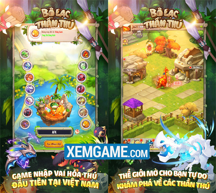 bo-lac-than-thu-gioi-thieu-game-1 Bộ Lạc Thần Thú Mobile game đấu Pet cực kỳ phá cách về Việt Nam bo lac than thu gioi thieu game 1