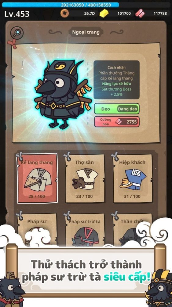 Boori’s Spooky Tales: Idle RPG - Tham gia chuyến phiêu lưu độc đáo trong vai pháp sư trừ tà Boori’s Spooky Tales: Idle RPG - Tham gia chuyến phiêu lưu độc đáo trong vai pháp sư trừ tà