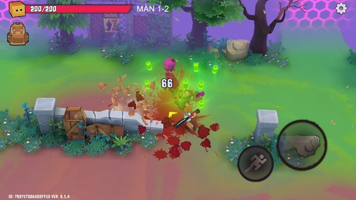 Box Head: Zombies Must Die! - Phát hiện game chặt chém diệt xác sống cực đã tay do VN sản xuất!!!