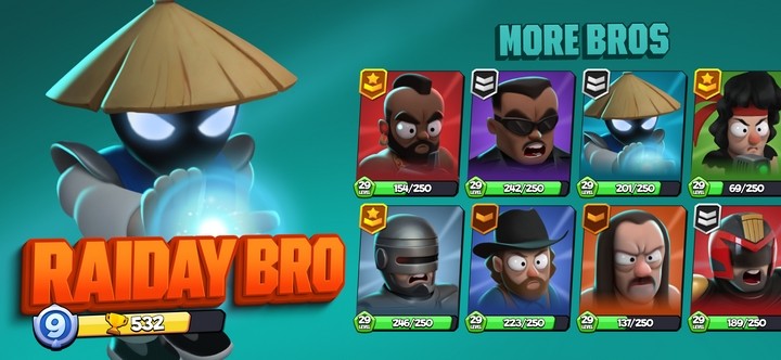 Bro Royale - Game bắn súng hành động kết hợp chiến thuật đỉnh cao trên mobile Bro Royale - Game bắn súng hành động kết hợp chiến thuật đỉnh cao trên mobile