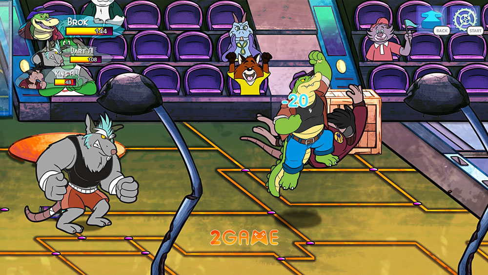 Bối cảnh trong game nhập vai BROK the InvestiGator Bối cảnh trong game nhập vai BROK the InvestiGator