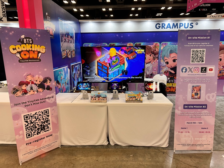 BTS Cooking On: TinyTAN Restaurant thu hút đông đảo game thủ tại SXSW 2024 bts cooking 4