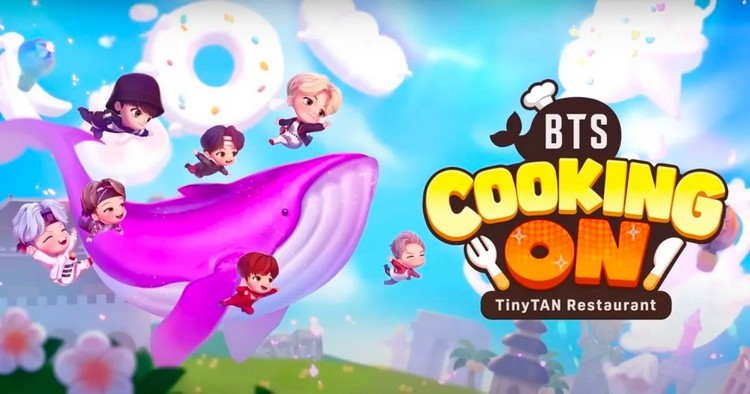 bts-cooking BTS Cooking On - Game mô phỏng nhà hàng Tiny Tan đã mở Đăng ký trước bts cooking