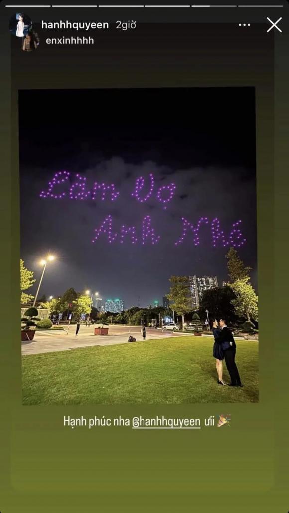 Nữ chính ngôn tình của màn cầu hôn bằng 200 flycam nổi nhất Mỹ Đình được xác định, nhan sắc ra sao? - Ảnh 2. Nữ chính ngôn tình của màn cầu hôn bằng 200 flycam nổi nhất Mỹ Đình được xác định, nhan sắc ra sao? - Ảnh 2.