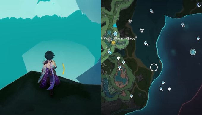 Kiên nhẫn "mò đường", game thủ Genshin hưởng trái ngọt với bản đồ cực đẹp! - Ảnh 4. Kiên nhẫn "mò đường", game thủ Genshin hưởng trái ngọt với bản đồ cực đẹp! - Ảnh 4.