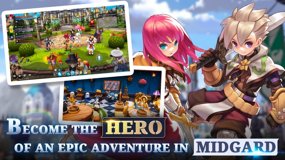 bvqrhub Ragnarok Begins - Game phiêu lưu nhập vai mới hiện đã ra mắt chính thức trên Google Play Store và Apple Store bvqrhub