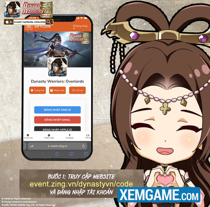 c-27-00 Nhân dịp ra mắt Dynasty Warriors: Overlords tặng 500 giftcode c 27 00