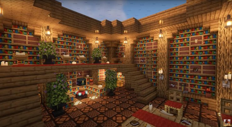 c31 Top những thiết kế thư viện Minecraft mà game thủ nên xây dựng vào năm 2024 c31