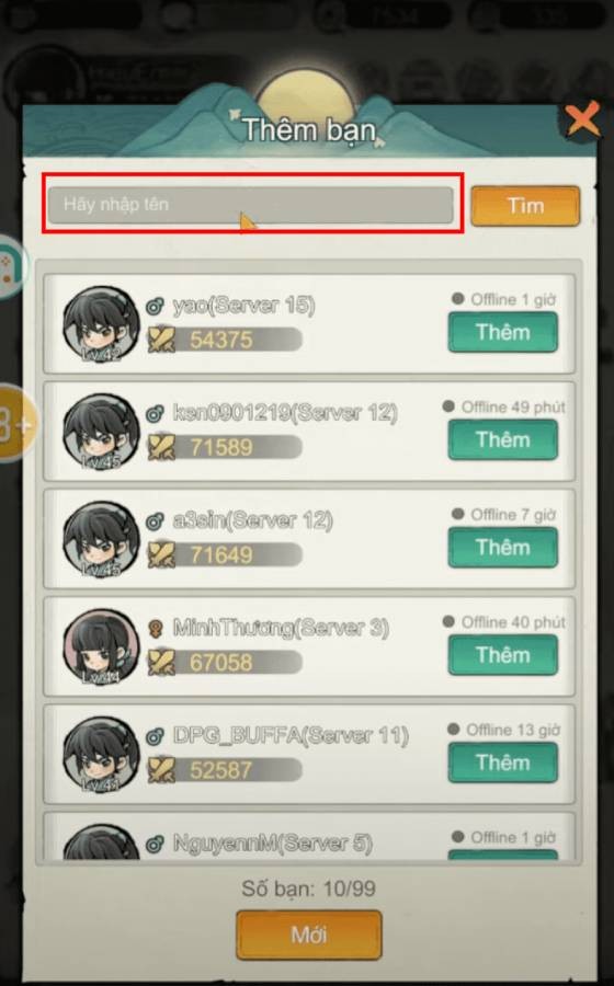 Cách kết bạn trong game Đại Hiệp Chạy Đi - Game Võ Lâm thú vị Cách kết bạn trong game Đại Hiệp Chạy Đi - Game Võ Lâm thú vị