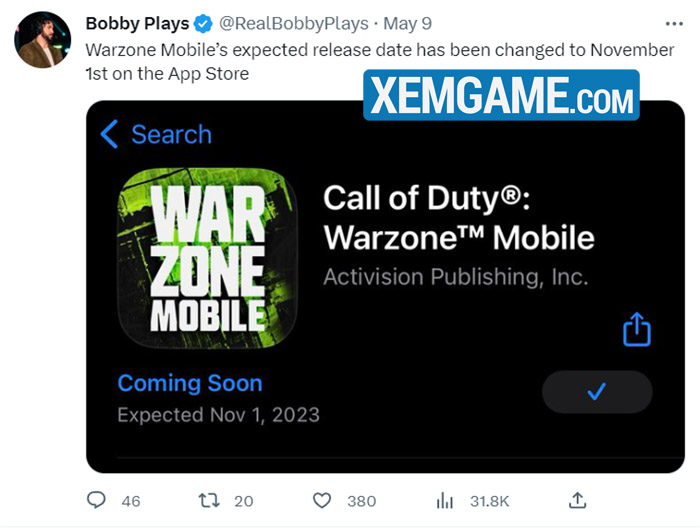 Call of Duty: Warzone Mobile bất ngờ lộ ngày ra mắt trên Appstore call of duty mobile warzone lo ngay ra mat 3 1