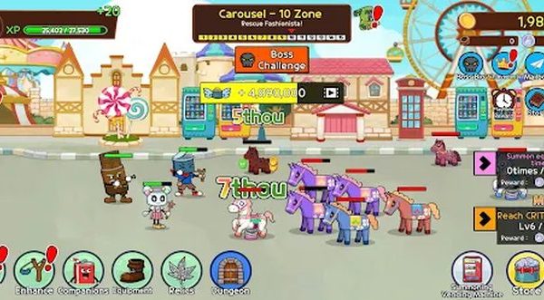 Canned Heroes: Idle RPG Tựa game nhập vai nhàn rỗi mở đăng ký trước trên Mobile canned heroes 2png