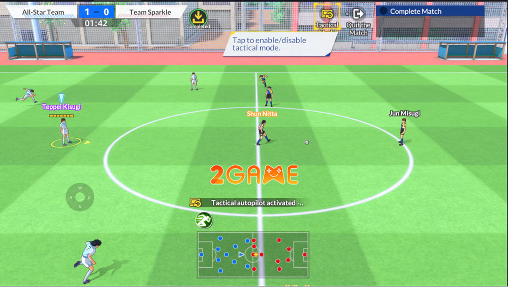 Sống lại ký ức tuổi thơ cùng tuyệt phẩm game bóng đá CAPTAIN TSUBASA: ACE kết hợp thẻ tướng độc lạ captain tsubasa ace 4