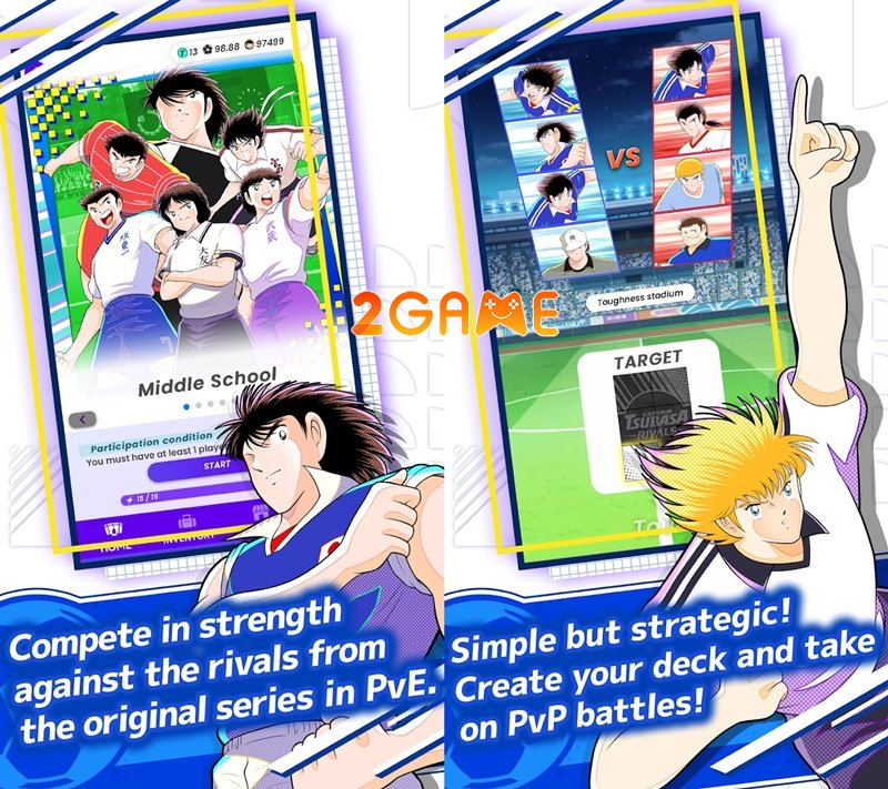 captain-tsubasa-rivals-2 Captain Tsubasa RIVALS – Game thẻ bài bóng đá vui nhộn có IP manga nổi tiếng captain tsubasa rivals 2
