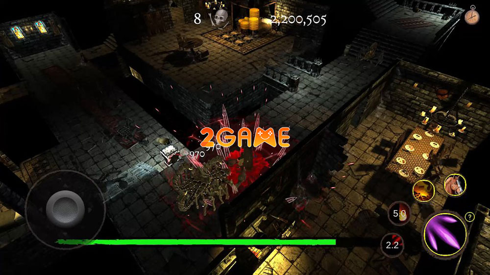 Khung cảnh tăm tối của game hành động Castle Chaos Khung cảnh tăm tối của game hành động Castle Chaos