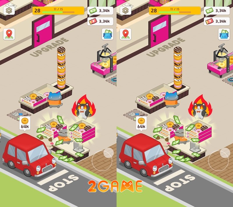 Cat in Donuts: Sweet Shop – Những chú mèo mập mạp đáng yêu bán bánh rán catindonutssweetshop 1