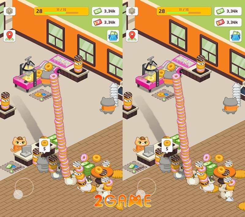 Cat in Donuts: Sweet Shop – Những chú mèo mập mạp đáng yêu bán bánh rán catindonutssweetshop 2