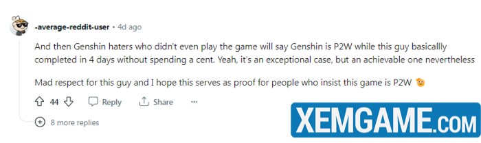 Genshin Impact: “Pháp sư Trung Hoa” gây xôn xao khi cày chay full sao La Hoàn trong 4 ngày cay chay la hoan 4 ngay 1