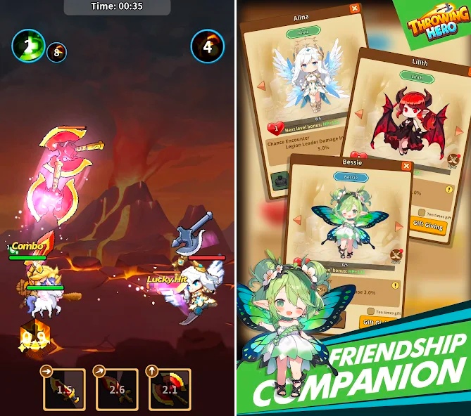 Throwing Hero - Game RPG nhàn rỗi hiện đã ra mắt trên Google Play Store cga9toc