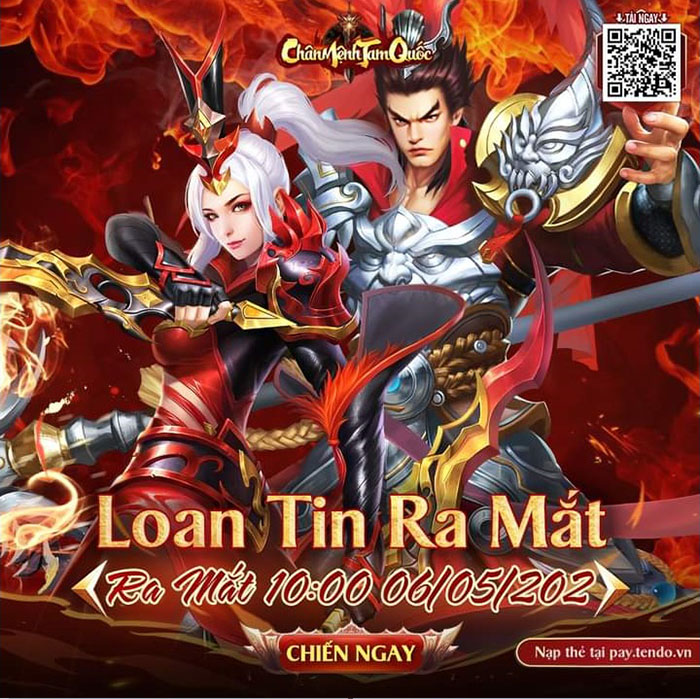 HOT: Chân Mệnh Tam Quốc sẽ chính thức ra mắt trong ngày hôm nay 6-5 HOT: Chân Mệnh Tam Quốc sẽ chính thức ra mắt trong ngày hôm nay 6-5