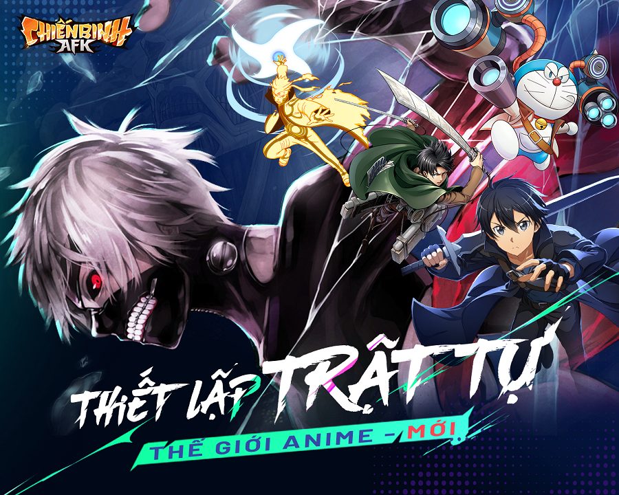 Bom tấn đa vũ trụ Anime Chiến Binh AFK mở Đăng Ký Sớm, át chủ bài có làm nên kỳ tích mới? chienbinhafk 2