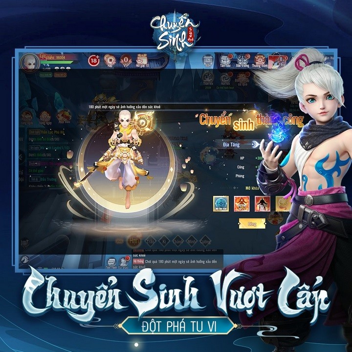 Trải nghiệm tiên cảnh tuyệt sắc trong game mới Chuyển Sinh Ta Là Vô Địch Trải nghiệm tiên cảnh tuyệt sắc trong game mới Chuyển Sinh Ta Là Vô Địch