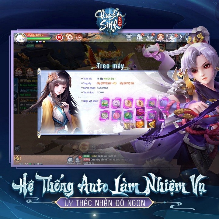 Trải nghiệm tiên cảnh tuyệt sắc trong game mới Chuyển Sinh Ta Là Vô Địch Trải nghiệm tiên cảnh tuyệt sắc trong game mới Chuyển Sinh Ta Là Vô Địch