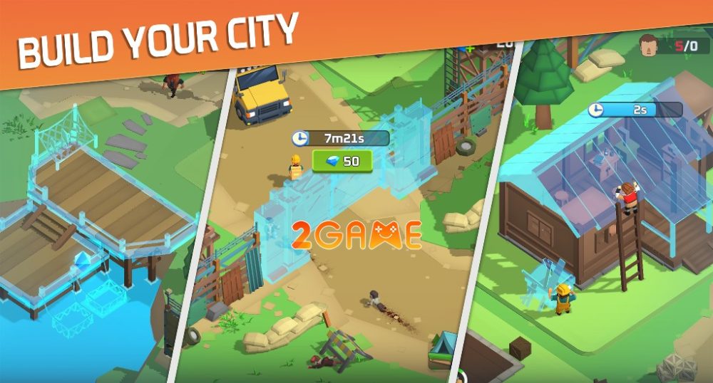 Xây dựng thành phố cuối cùng trong game City Of Survivors city of survivors 2
