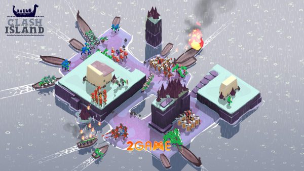 Giải cứu người lùn khỏi lũ Orc trong game chiến thuật Clash Island: Save the Dwarf clash island save the dwarf 5