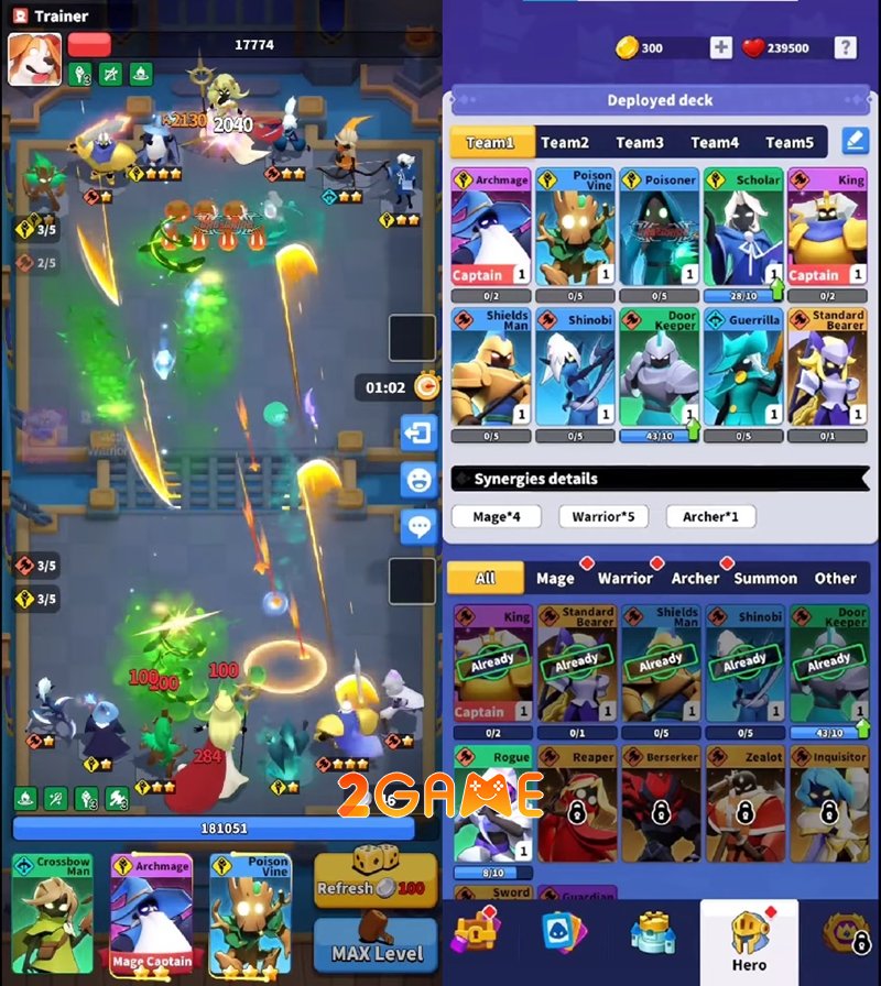 clashdefense-4 Clash Defense – Game auto chess kết hợp phòng thủ tháp thời gian thực sáng tạo clashdefense 4