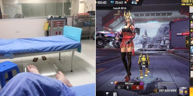 Những địa điểm thi đấu khó đỡ của game thủ, có người còn 'chiến' ngay trên giường bệnh - Ảnh 4. Chú thích ảnh