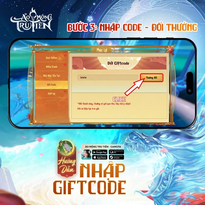 Tổng hợp gift code Ảo Mộng Tru Tiên và hướng dẫn cách nhập Tổng hợp gift code Ảo Mộng Tru Tiên và hướng dẫn cách nhập