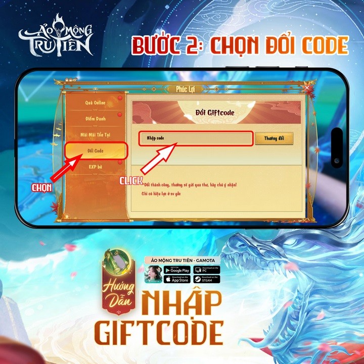 Tổng hợp gift code Ảo Mộng Tru Tiên và hướng dẫn cách nhập Tổng hợp gift code Ảo Mộng Tru Tiên và hướng dẫn cách nhập