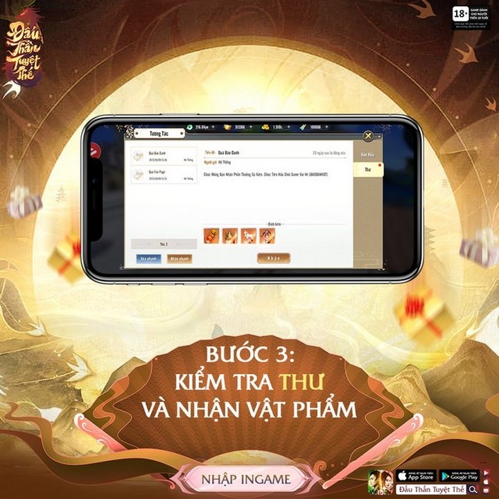 Gift code Đấu Thần Tuyệt Thế độc quyền Mọt Game Gift code Đấu Thần Tuyệt Thế độc quyền Mọt Game