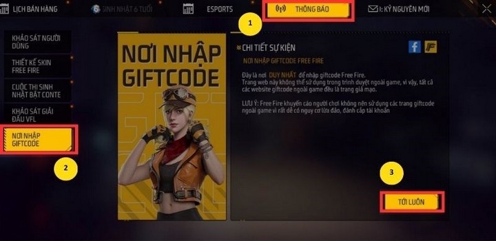 Tổng hợp gift code Free Fire OB42 tháng 11 và hướng dẫn cách nhập