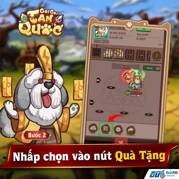 Tổng hợp code GoGo Tam Quốc và hướng dẫn cách nhập