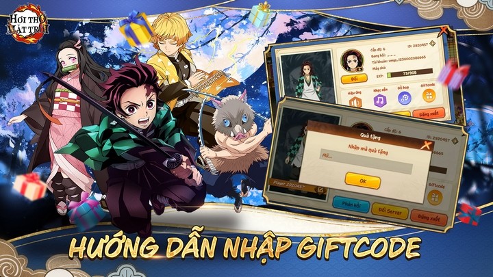Tổng hợp gift code Hơi Thở Mặt Trời và hướng dẫn cách nhập Tổng hợp gift code Hơi Thở Mặt Trời và hướng dẫn cách nhập