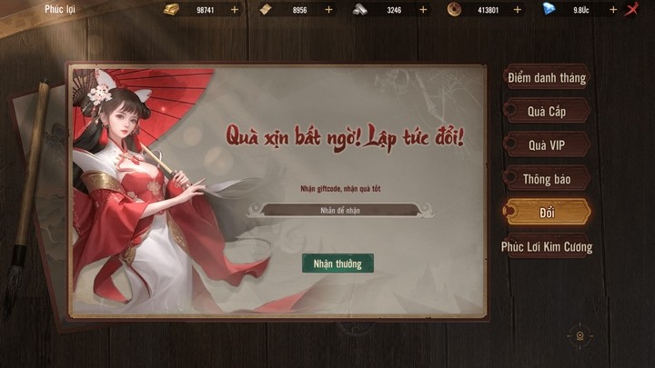 Tổng hợp gift code Phong Ma Đạo Sĩ và hướng dẫn cách nhập Tổng hợp gift code Phong Ma Đạo Sĩ và hướng dẫn cách nhập