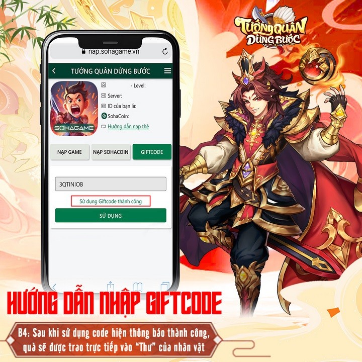 code Tướng Quân Dừng Bước