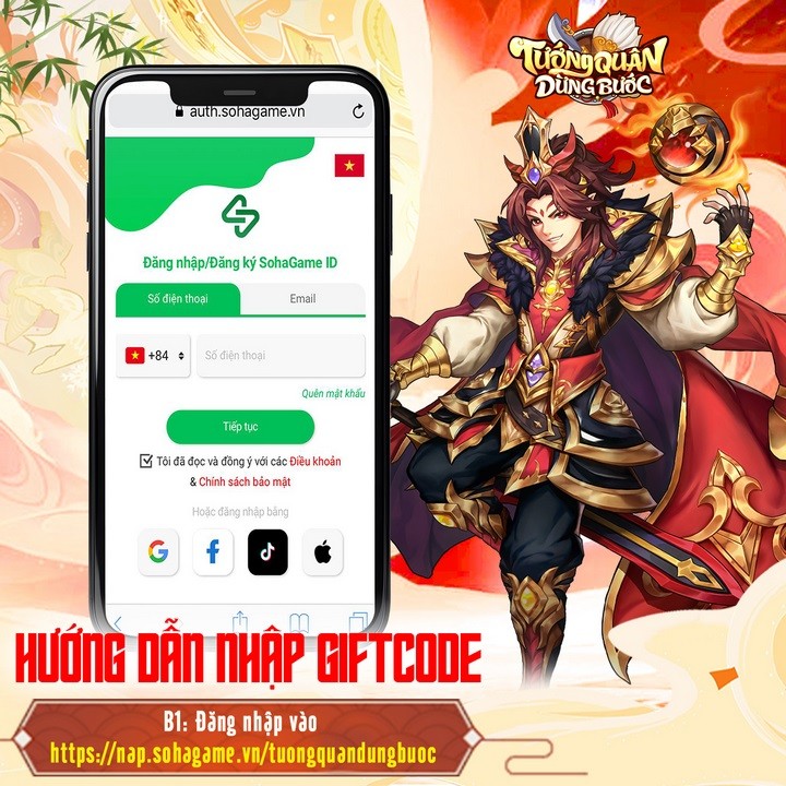 Tổng hợp code Tướng Quân Dừng Bước và hướng dẫn cách nhập Tổng hợp code Tướng Quân Dừng Bước và hướng dẫn cách nhập