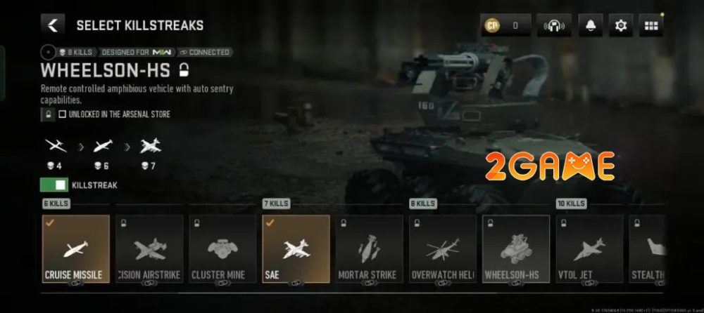 Các Killstreaks có thể sử dụng trong game COD Warzone Mobile codwarzonemobile killstreak 12