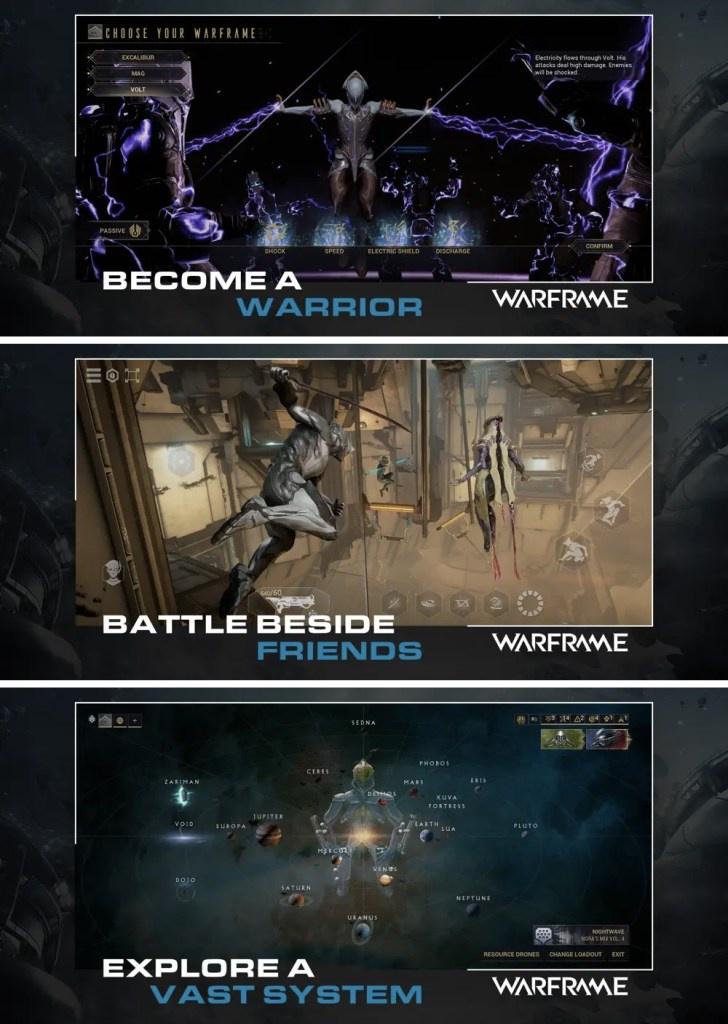 Warframe hiện đã có thể tải về chơi miễn phí thông qua Apple Store