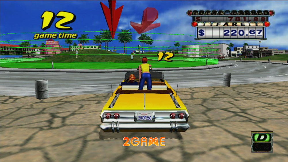 Lối chơi vui nhộn của game mô phỏng Crazy Taxi Reboot Lối chơi vui nhộn của game mô phỏng Crazy Taxi Reboot