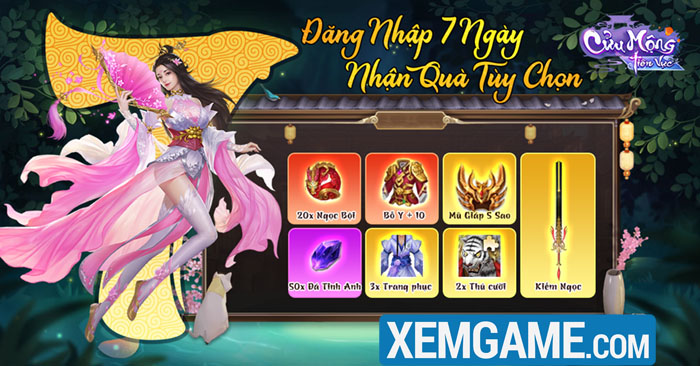 Chính thức trình làng, Cửu Mộng Tiên Vực leo thẳng lên TOP1 BXH cuu mong tien vuc 24 2 1