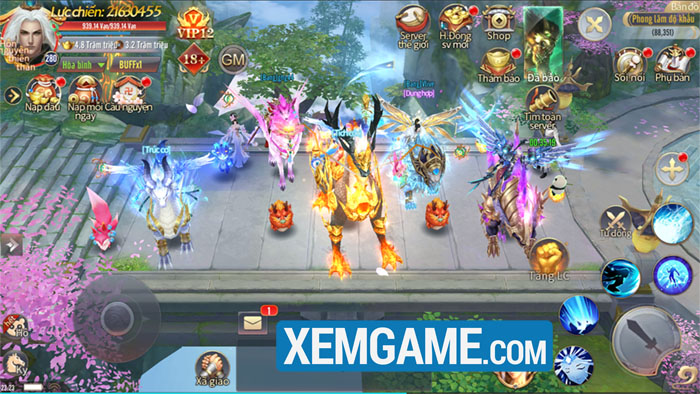 Chính thức trình làng, Cửu Mộng Tiên Vực leo thẳng lên TOP1 BXH cuu mong tien vuc 24 2 3