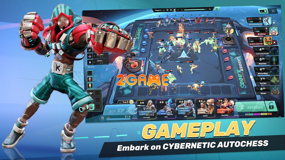CyberTitans – Game Auto Chess phong cách Cyberpunk vô cùng hấp dẫn cybertitans 4