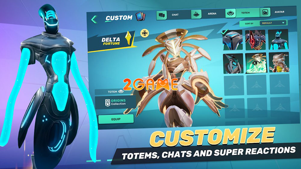 Tạo hình nhân vật trong game CyberTitans