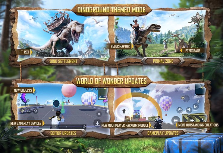 d41-1 Top 5 tính năng tuyệt vời trong bản cập nhật PUBG Mobile Dinoground 2.6 bạn phải thử d41 1