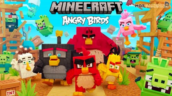 Angry Birds bắt tay với Minecraft tạo thành DLC thế giới phiêu lưu mới da i die n 10png
